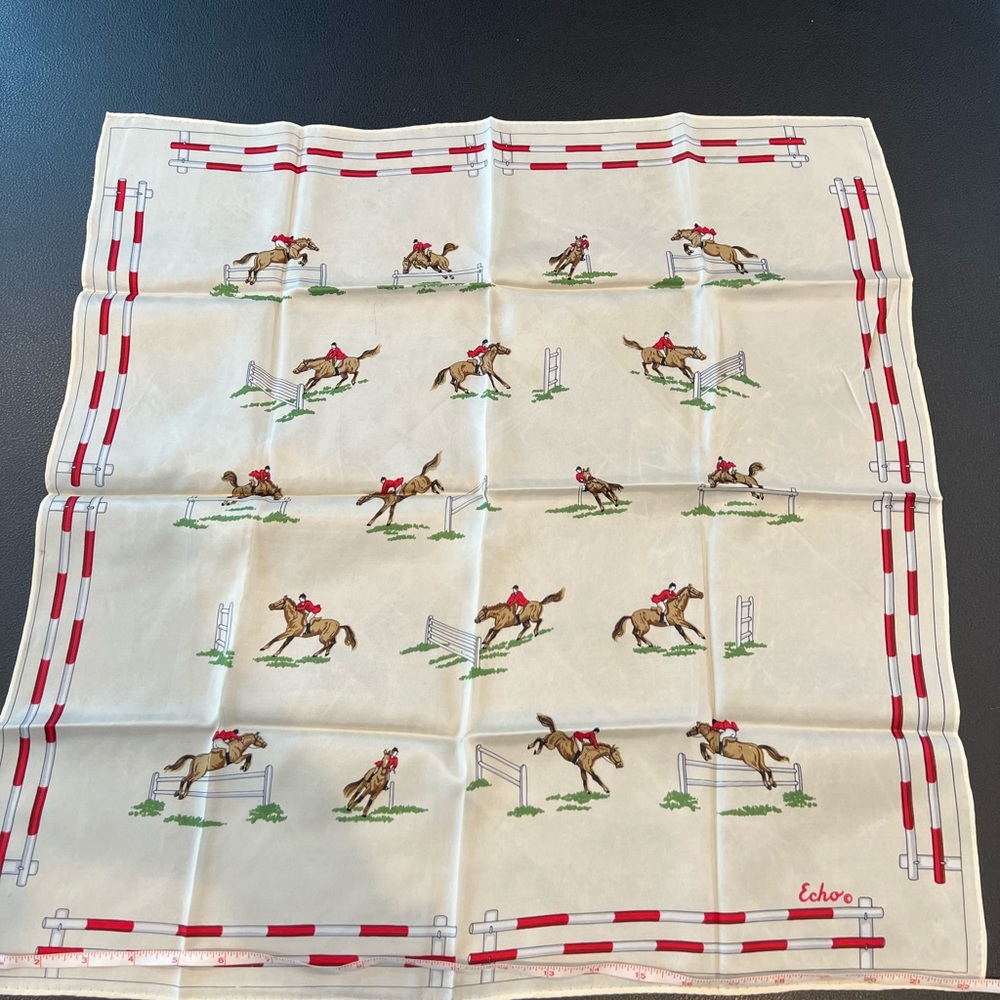 Echo equestrian scarf